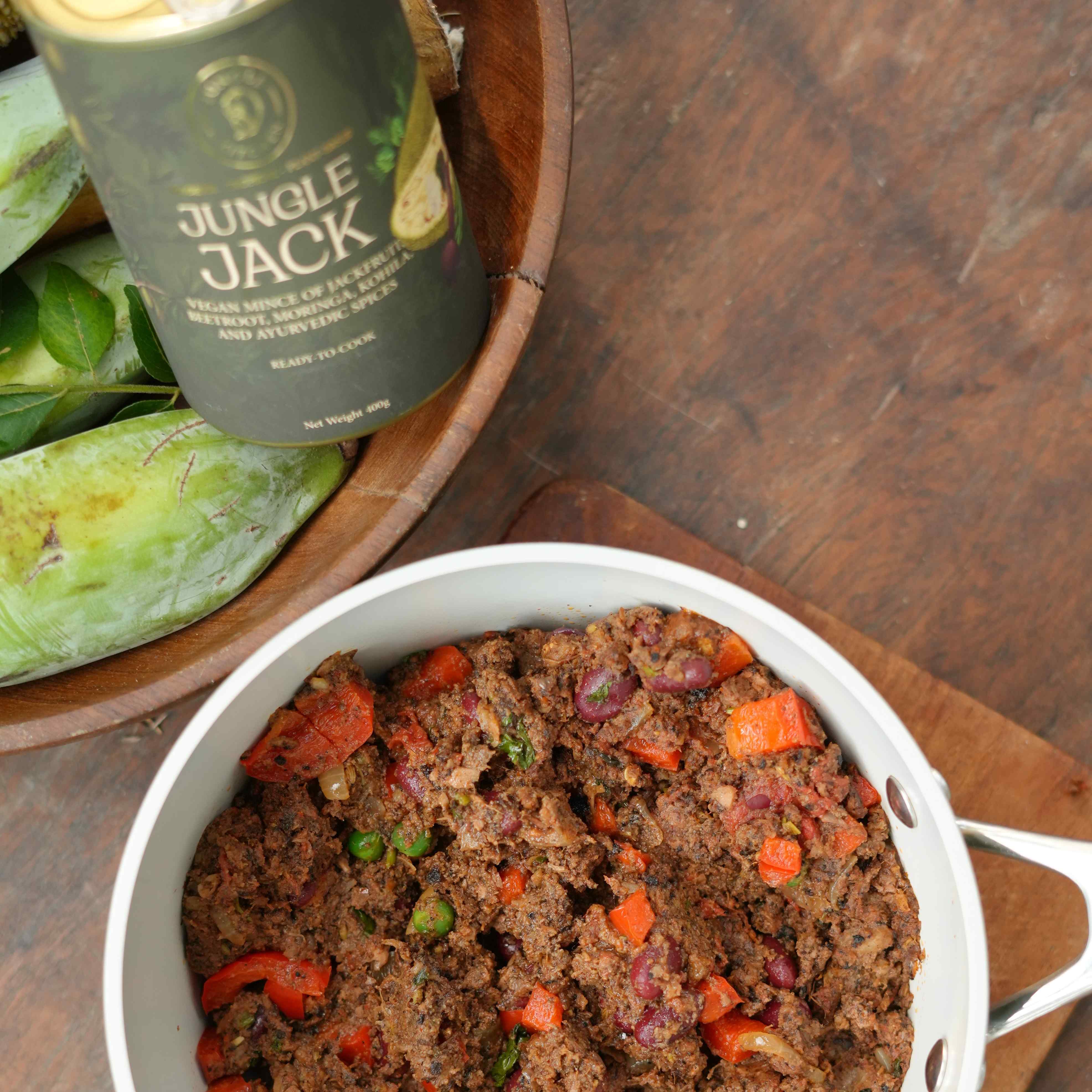 A finished dish made with Jungle Jack